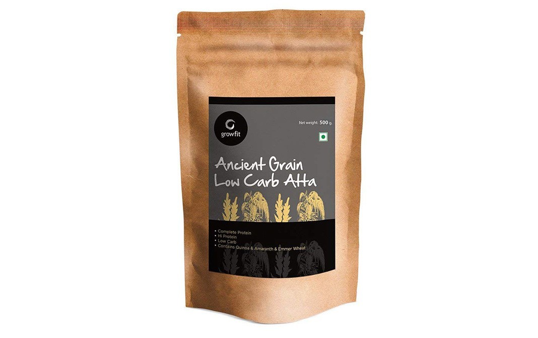 Grow Fit Ancient Grain Low Carb Atta   Pack  500 grams